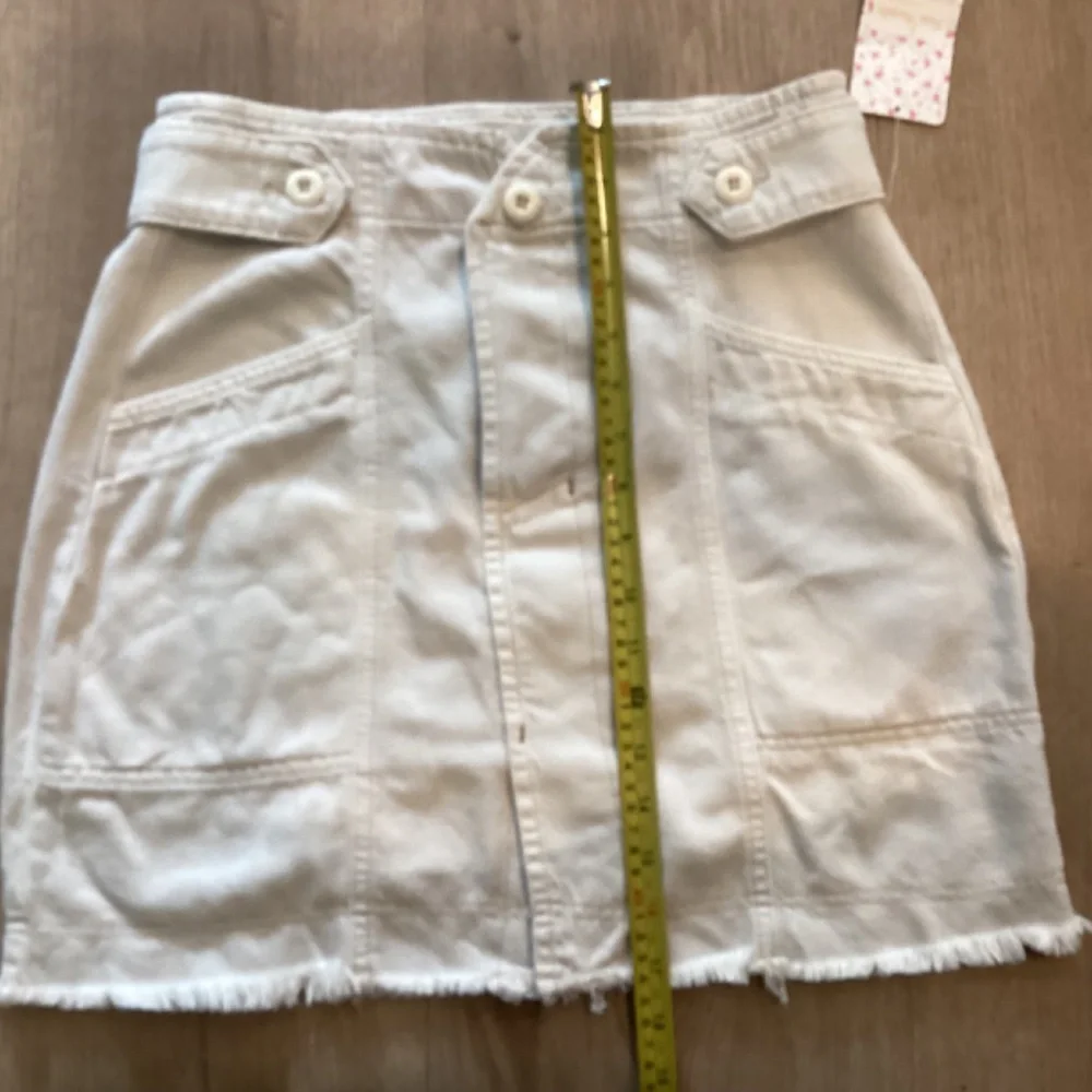 NWT FREE PEOPLE TAN SKIRT SZ 8